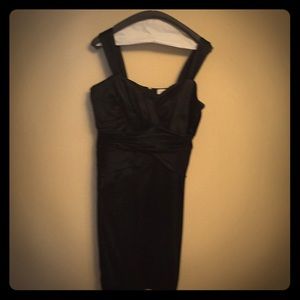 Little black dress with 3% spandex